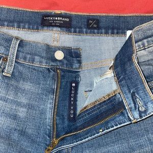 Lucky Brand 410 Athletic Straight Jeans 34 x 32